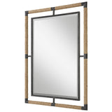 Uttermost Melville Iron & Rope Mirror - Home Elegance USA
