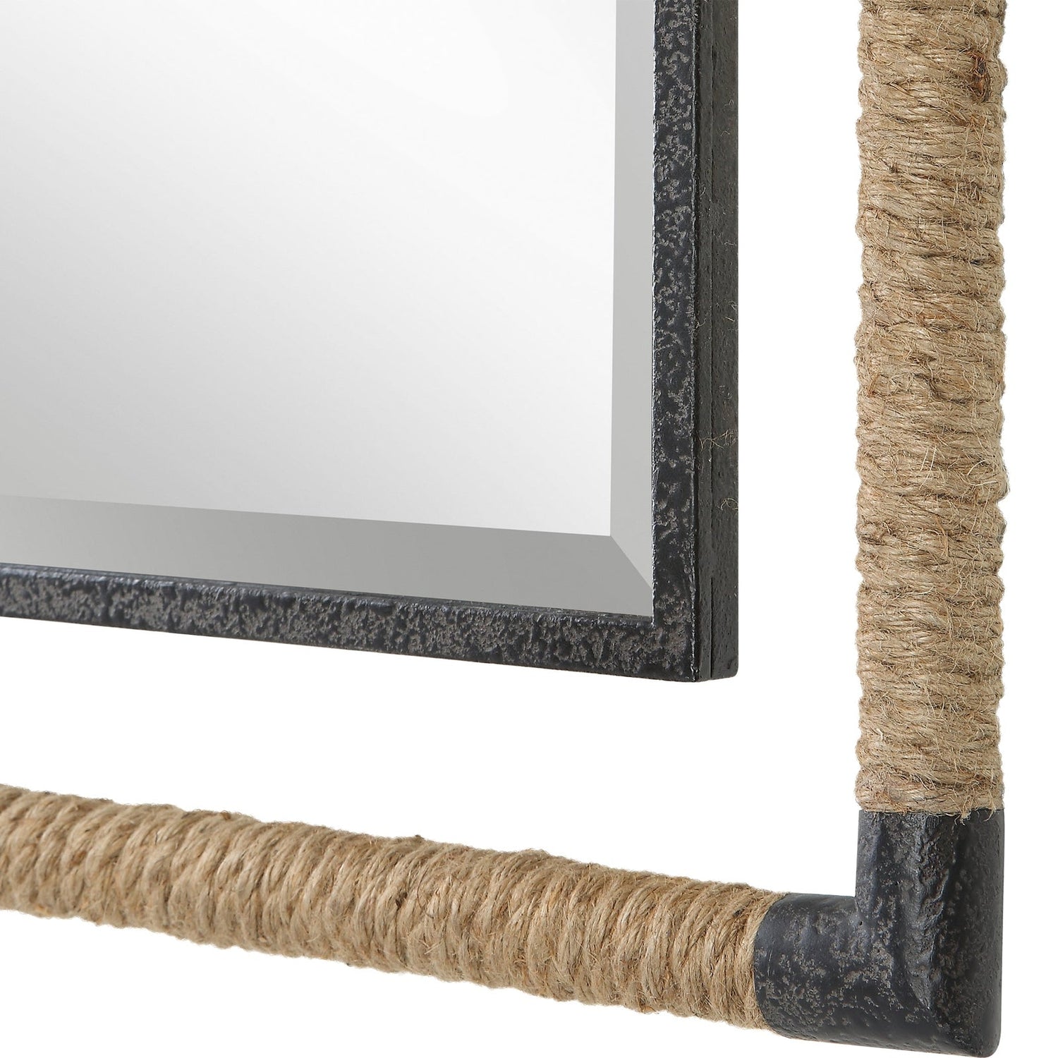 Uttermost Melville Iron & Rope Mirror - Home Elegance USA