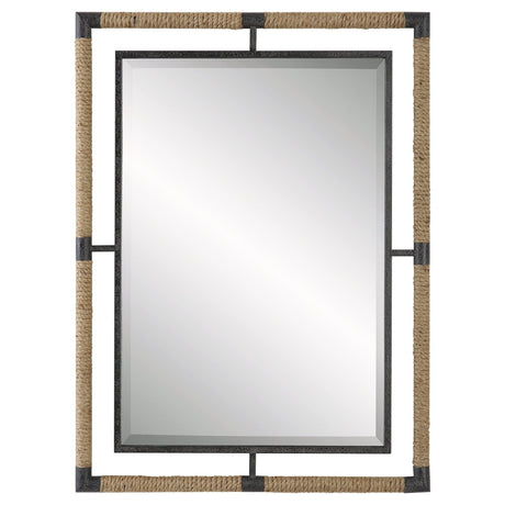 Uttermost Melville Iron & Rope Mirror - Home Elegance USA