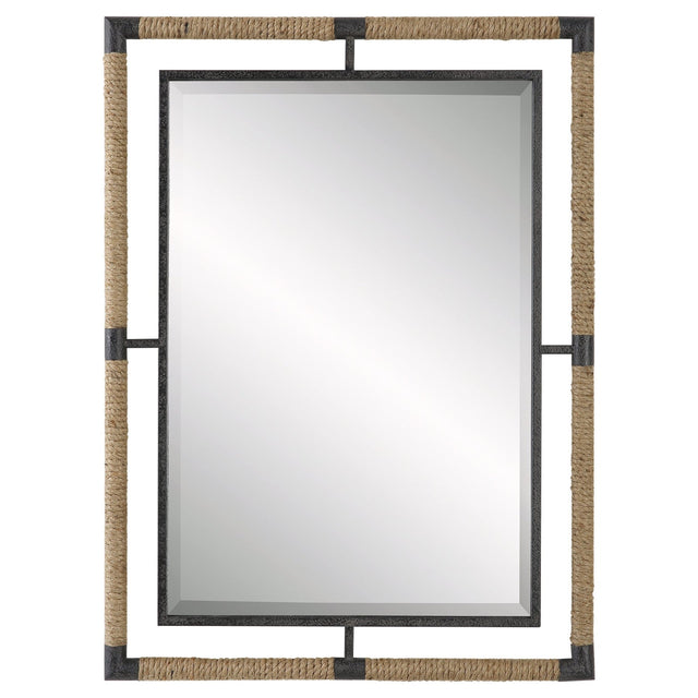 Uttermost Melville Iron & Rope Mirror - Home Elegance USA