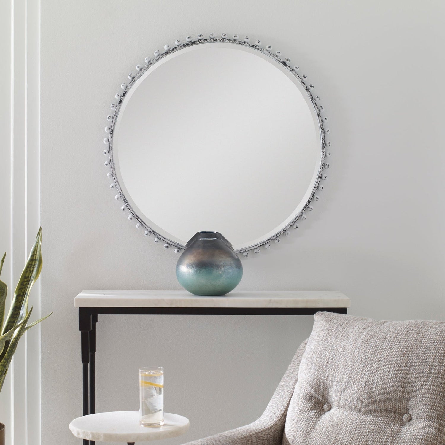 Uttermost Taza Round Mirror - Home Elegance USA