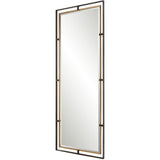 Carrizo Tall Bronze & Gold Mirror | Uttermost | Home Elegance USA