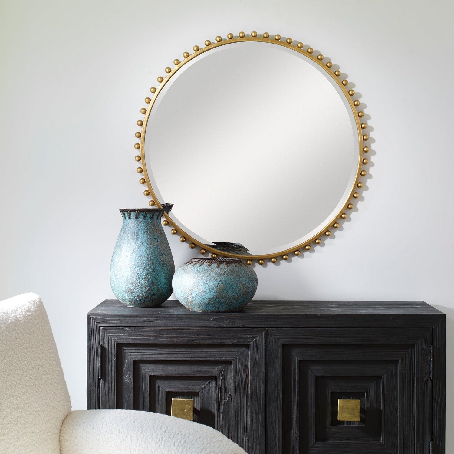 Uttermost Taza Round Mirror - Home Elegance USA