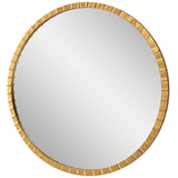 Dandridge Gold Round Mirror | Uttermost | Home Elegance USA