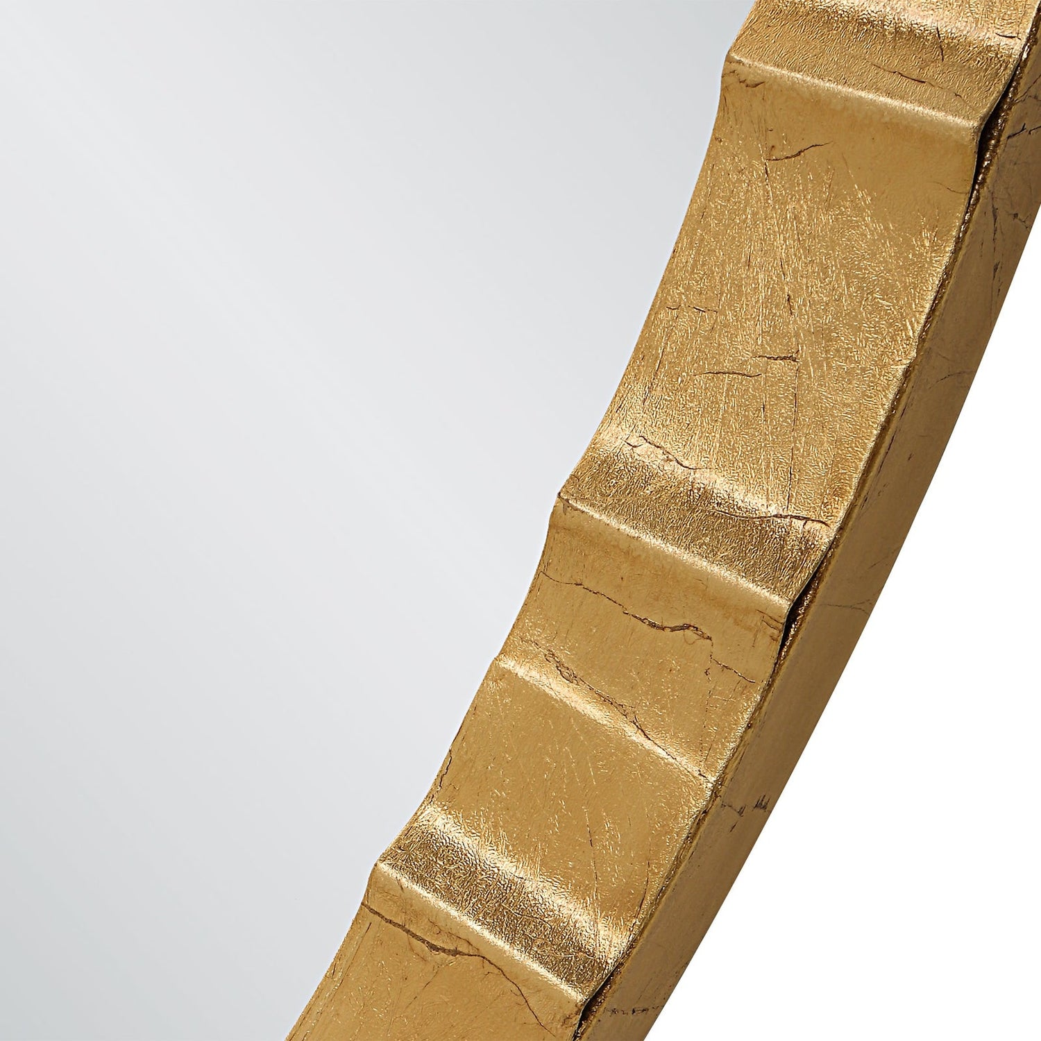 Dandridge Gold Round Mirror | Uttermost | Home Elegance USA