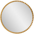 Dandridge Gold Round Mirror | Uttermost | Home Elegance USA
