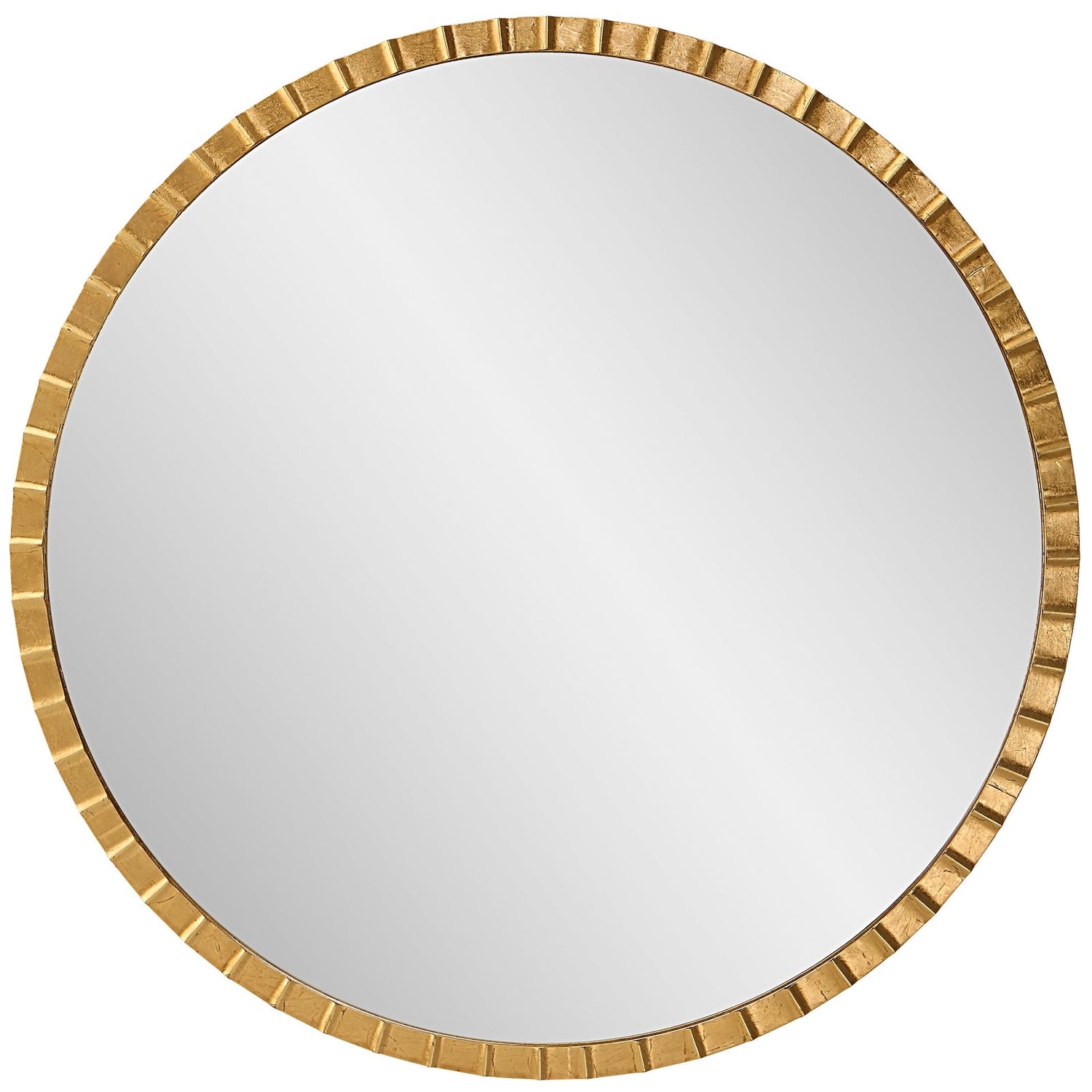 Dandridge Gold Round Mirror | Uttermost | Home Elegance USA