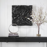 Uttermost Rio Black Wood Wall Decor - Home Elegance USA