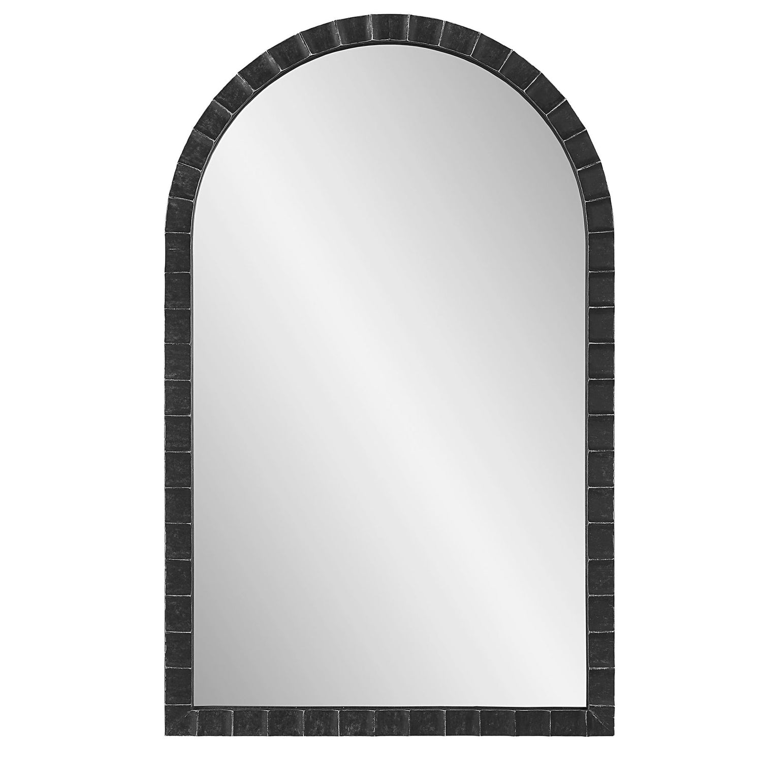Dandridge Black Arch Mirror | Uttermost | Home Elegance USA