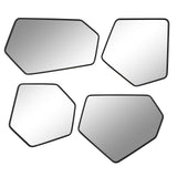 Uttermost Linneah Black Mirrors - Set Of 4 - Home Elegance USA