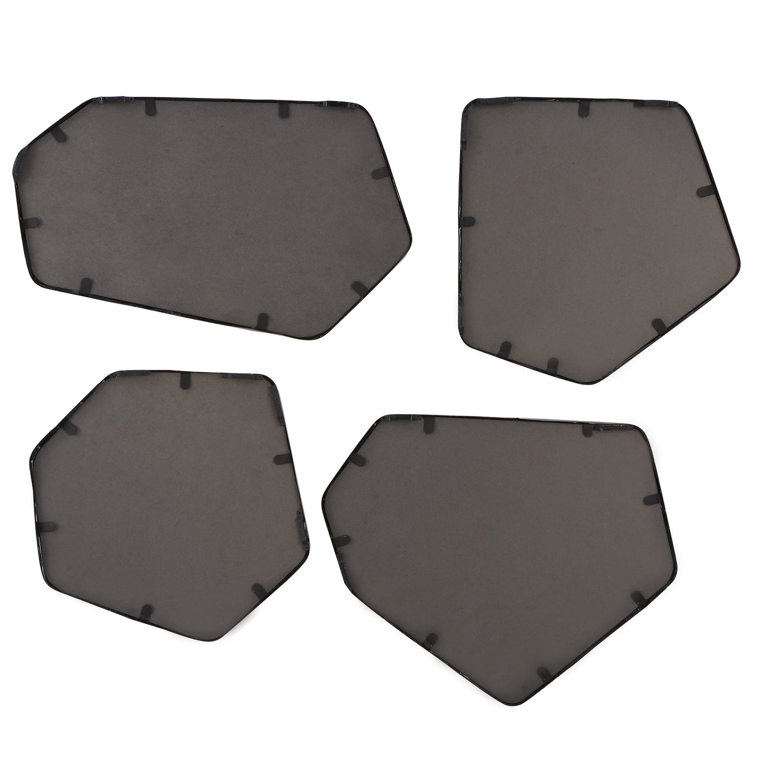 Uttermost Linneah Black Mirrors - Set Of 4 - Home Elegance USA