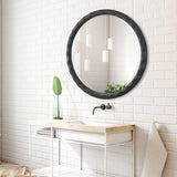 Uttermost Scalloped Edge Round Mirror - Home Elegance USA