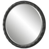 Uttermost Scalloped Edge Round Mirror - Home Elegance USA