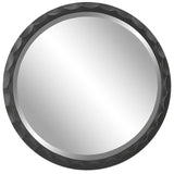 Uttermost Scalloped Edge Round Mirror - Home Elegance USA