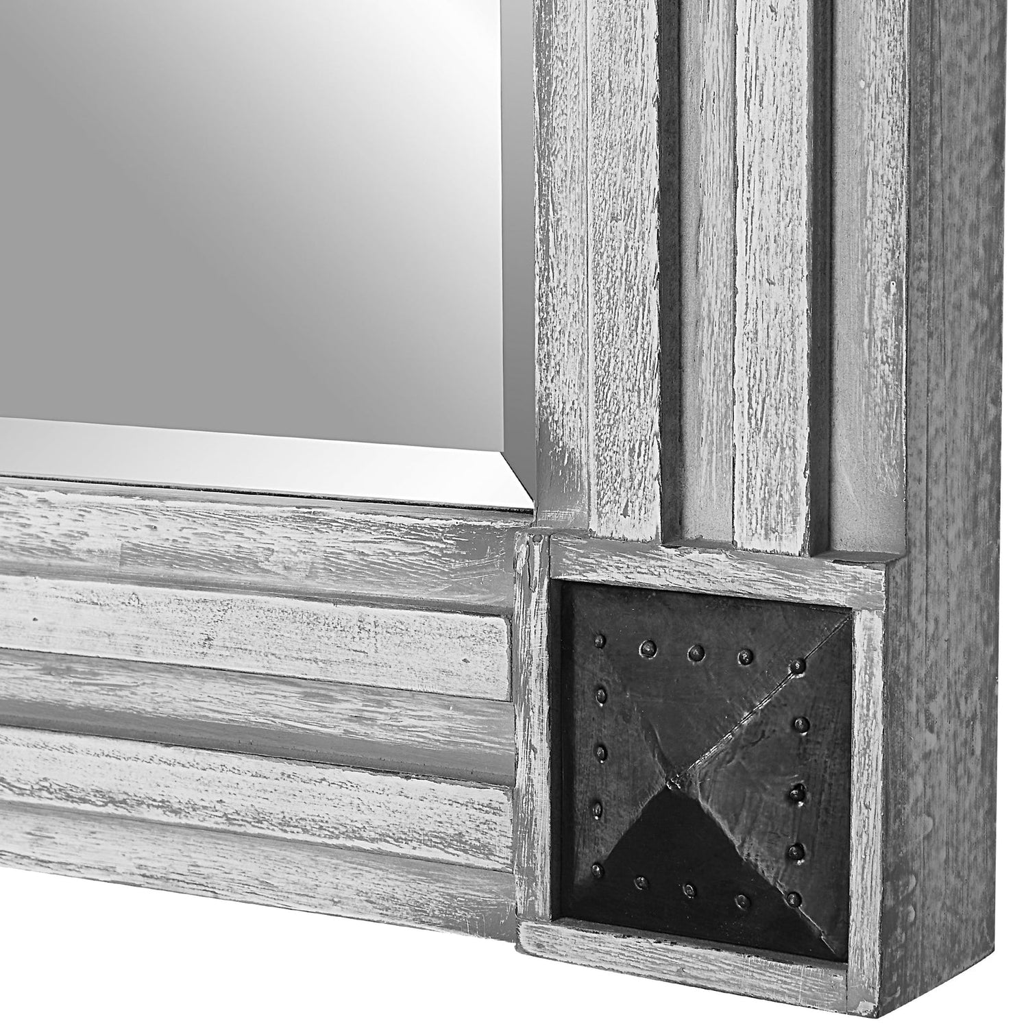 Uttermost Manor Distressed Oversized Mirror - Home Elegance USA