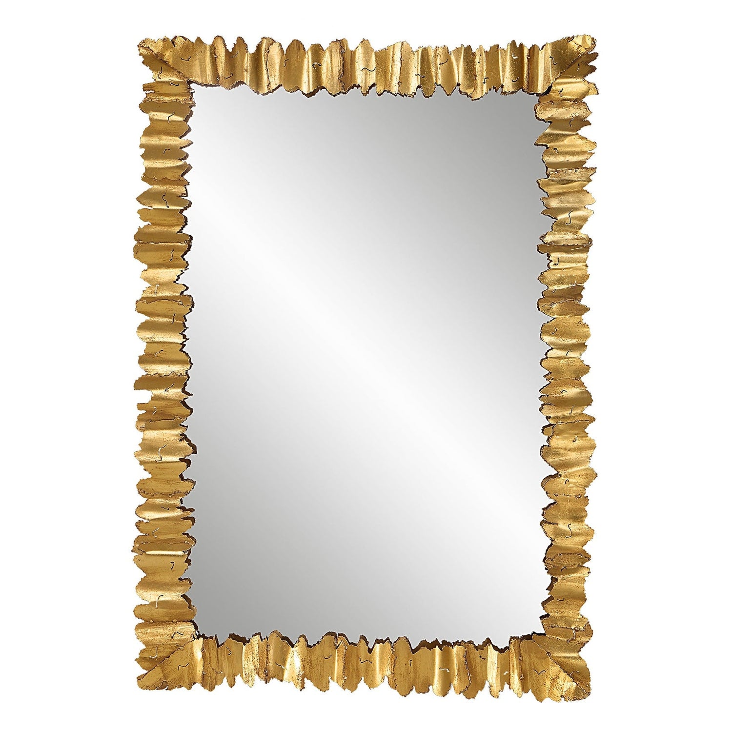 Uttermost Lev Antique Gold Mirror - Home Elegance USA