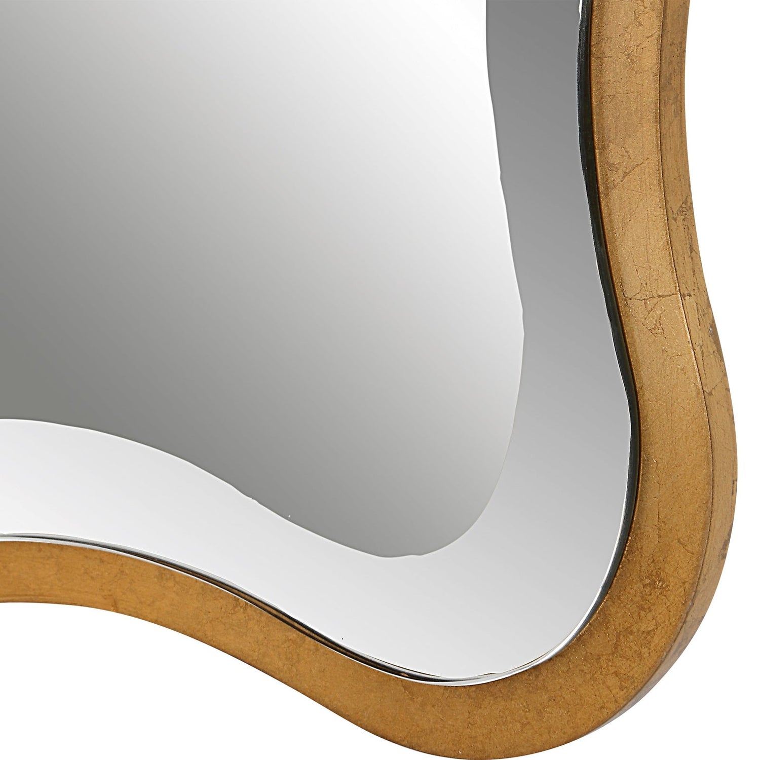 Aneta Gold Scalloped Mirror | Uttermost | Home Elegance USA