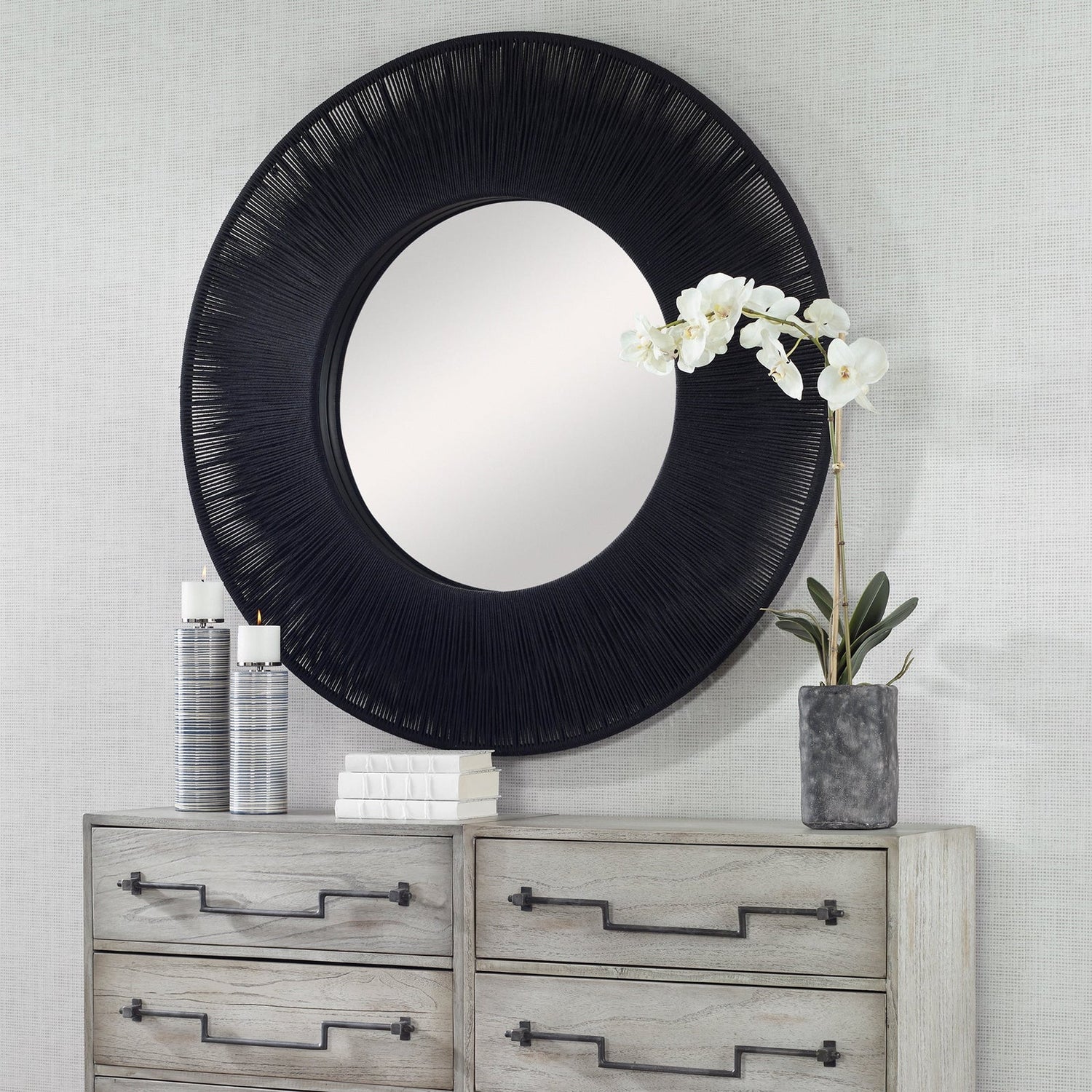 Uttermost Sailor'S Knot Round Mirror - Home Elegance USA