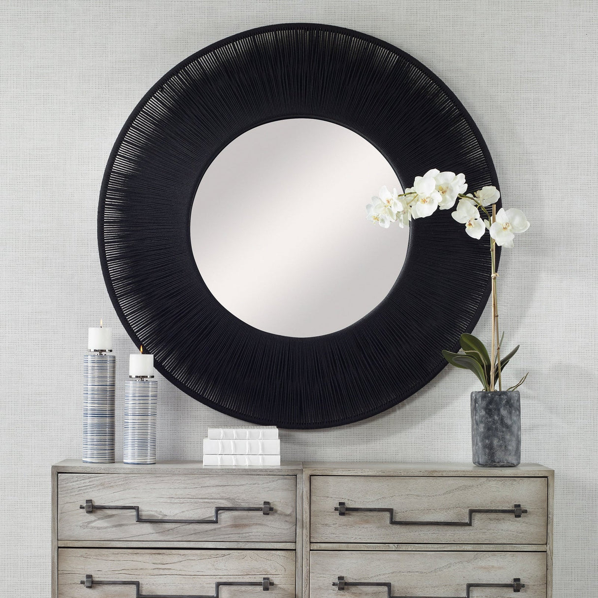 Uttermost Sailor'S Knot Round Mirror - Home Elegance USA