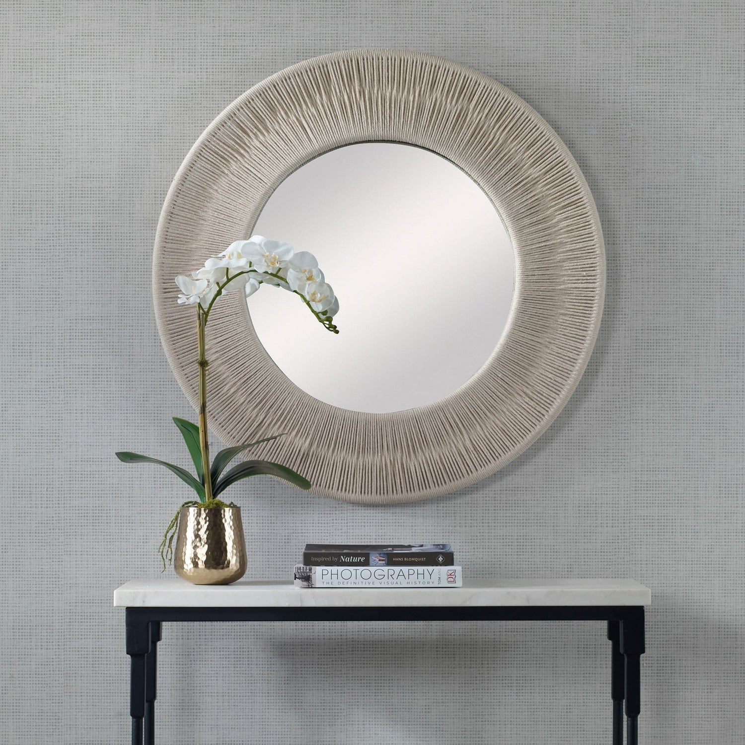 Uttermost Sailor'S Knot Round Mirror - Home Elegance USA