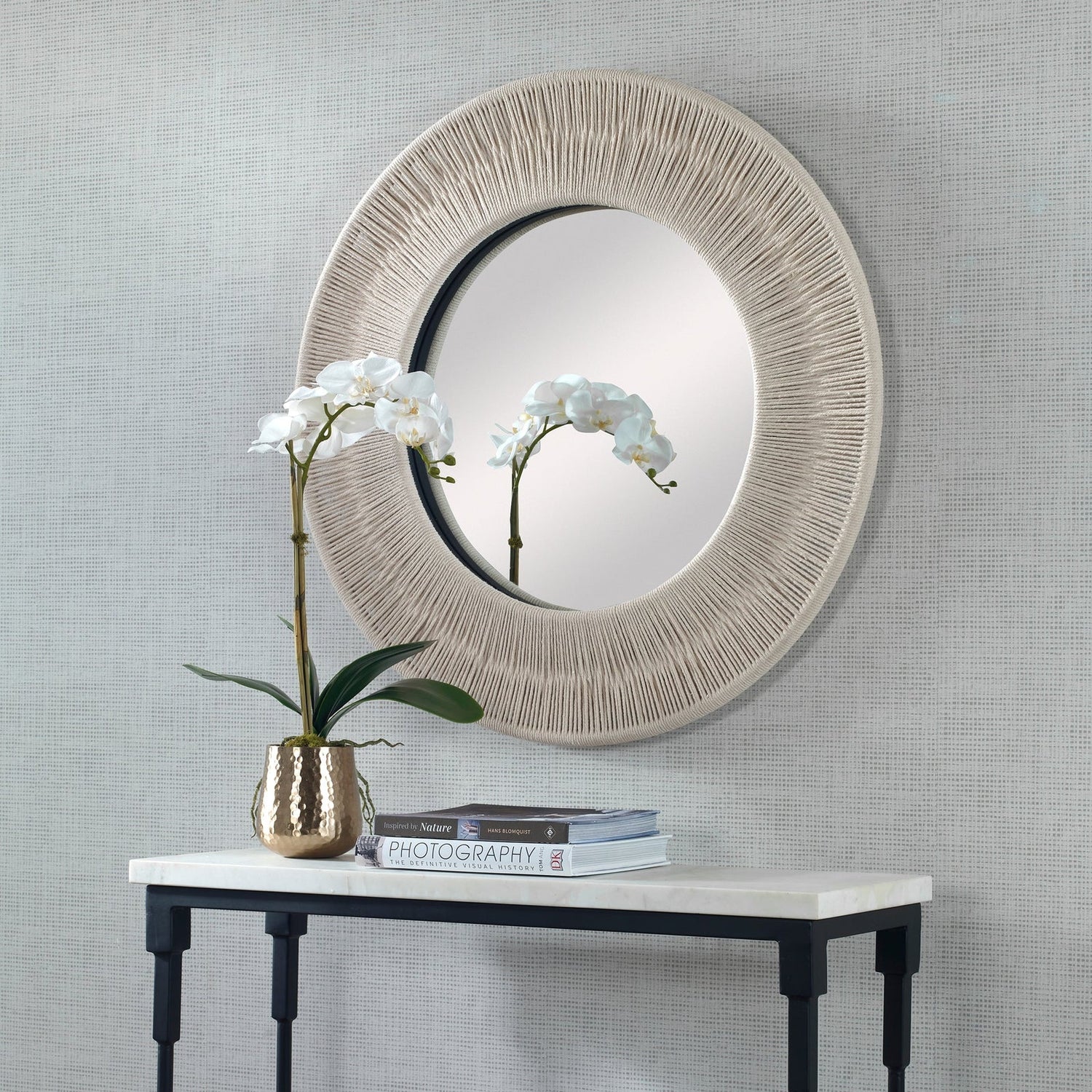 Uttermost Sailor'S Knot Round Mirror - Home Elegance USA