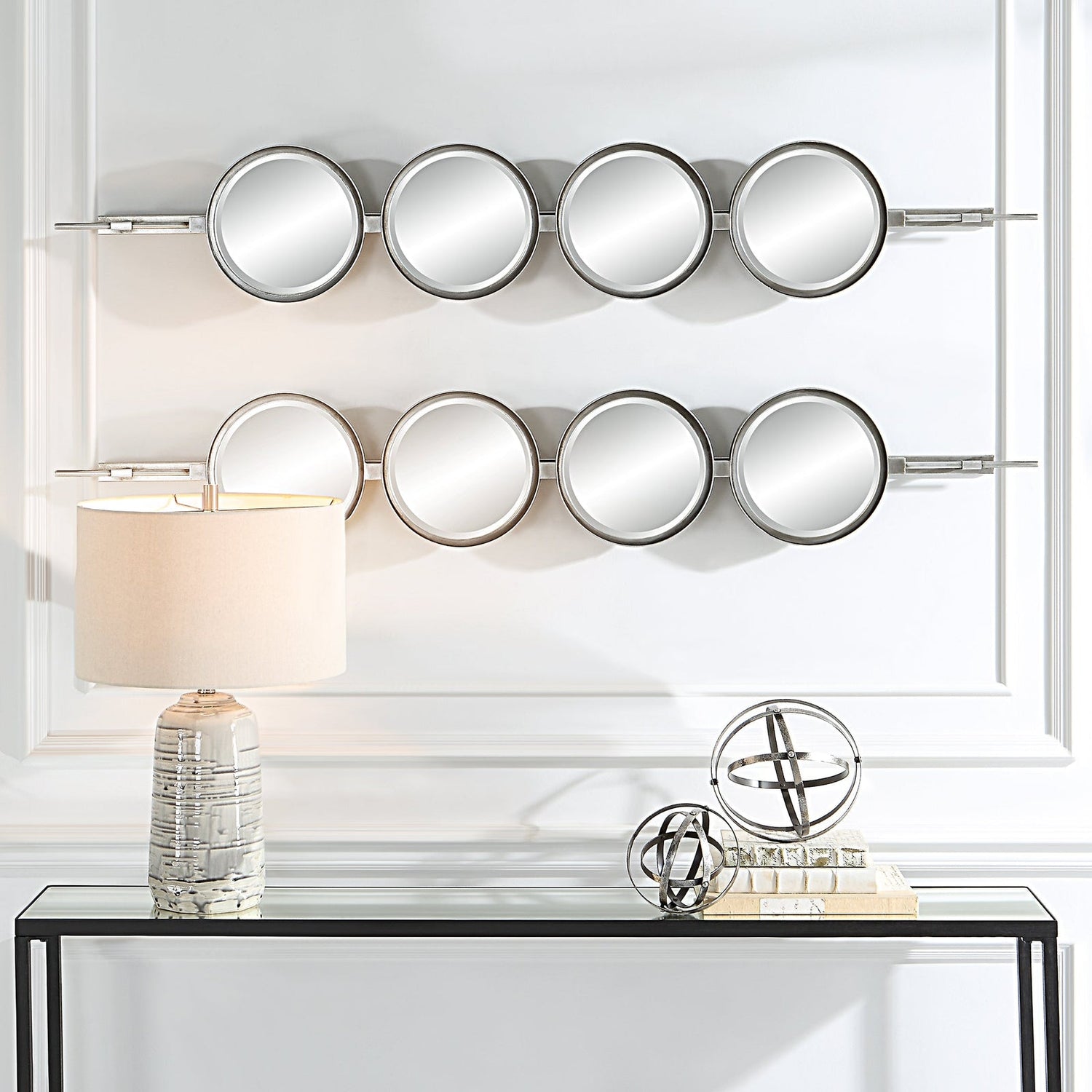 Button Silver Mirror | Uttermost | Home Elegance USA