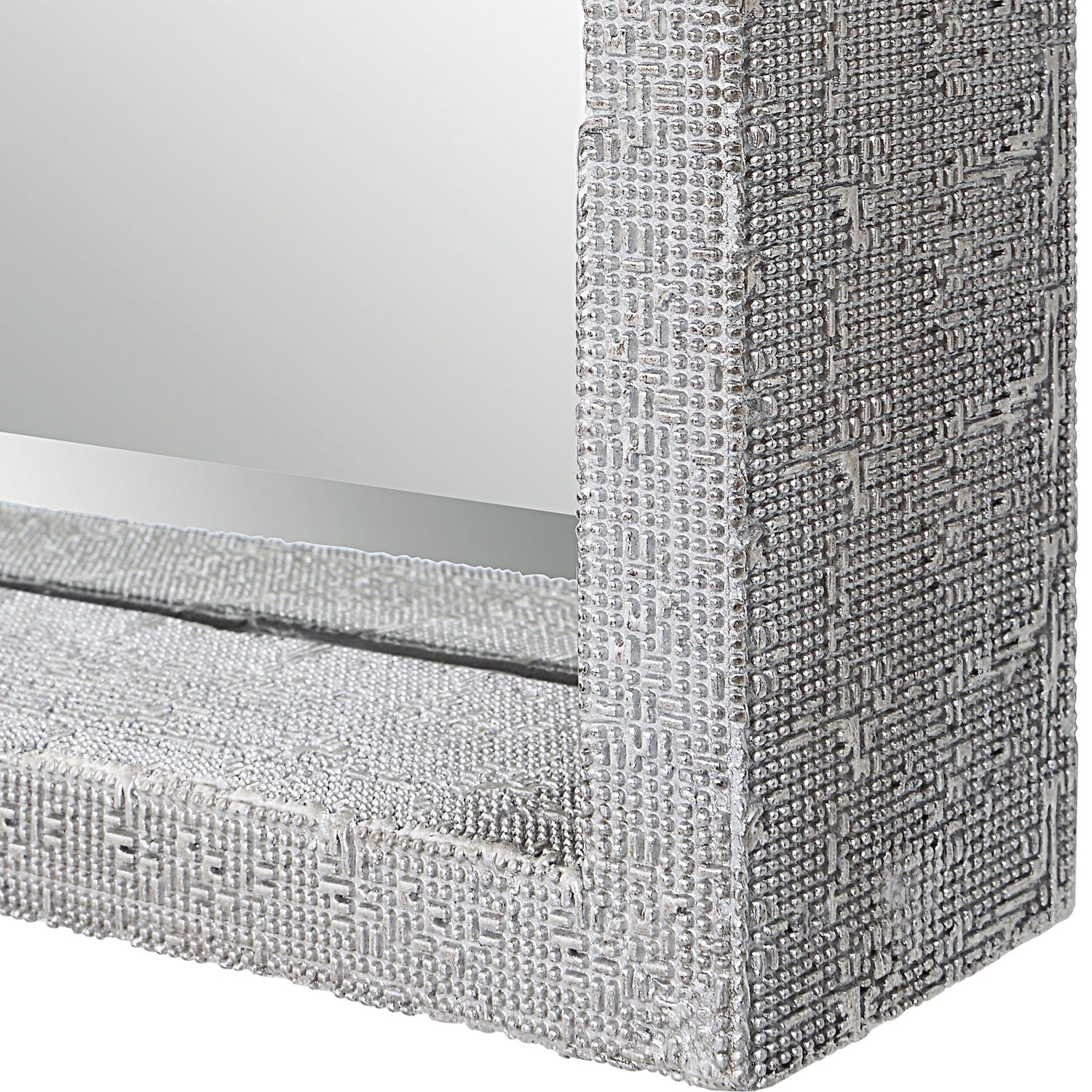 Uttermost Omega Oversized Silver Mirror - Home Elegance USA