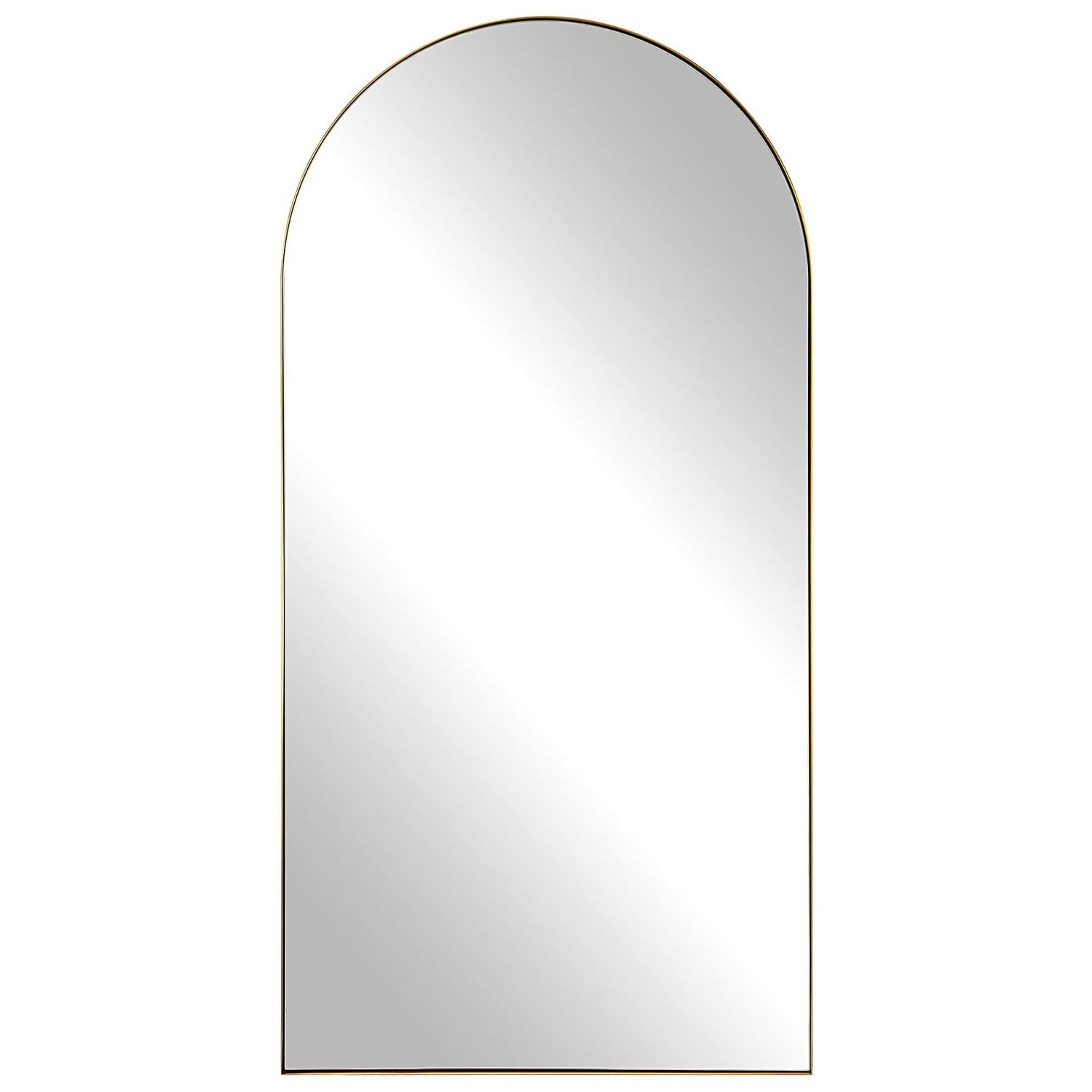 Crosley Antique Brass Arch Mirror | Uttermost | Home Elegance USA