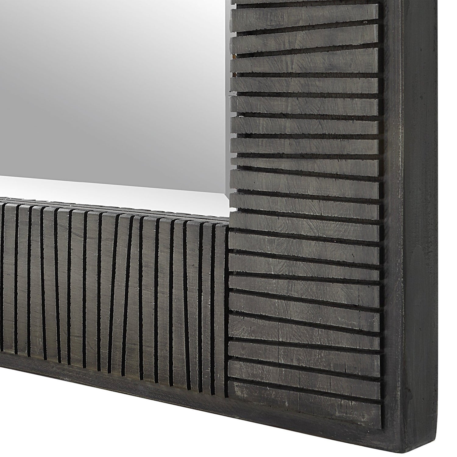 Uttermost Figaro Oversized Wooden Mirror - Home Elegance USA