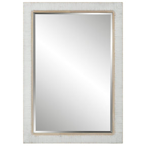 Cape Whitewashed Rattan Mirror | Uttermost | Home Elegance USA