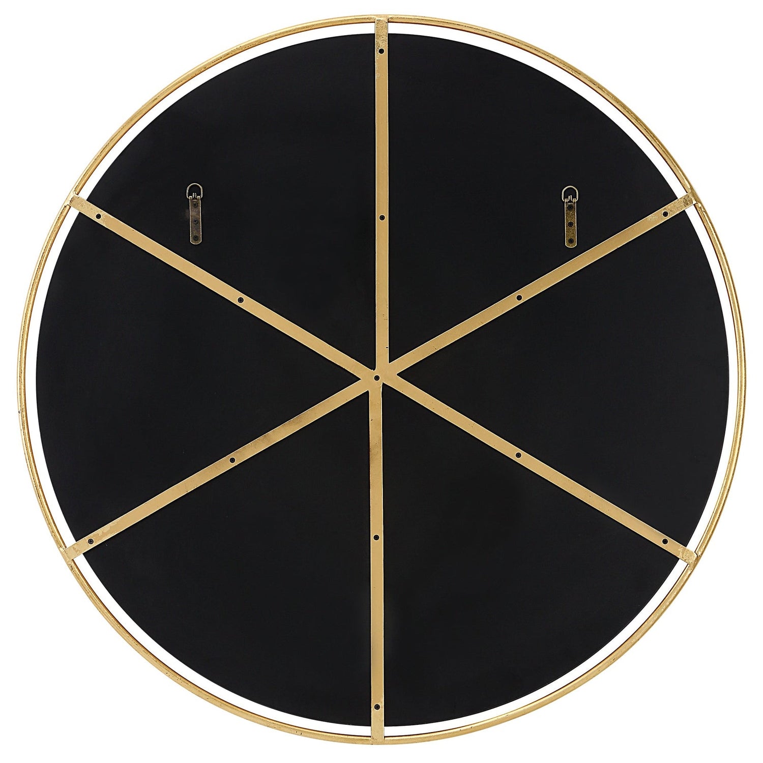 Canillo Gold Round Mirror | Uttermost | Home Elegance USA