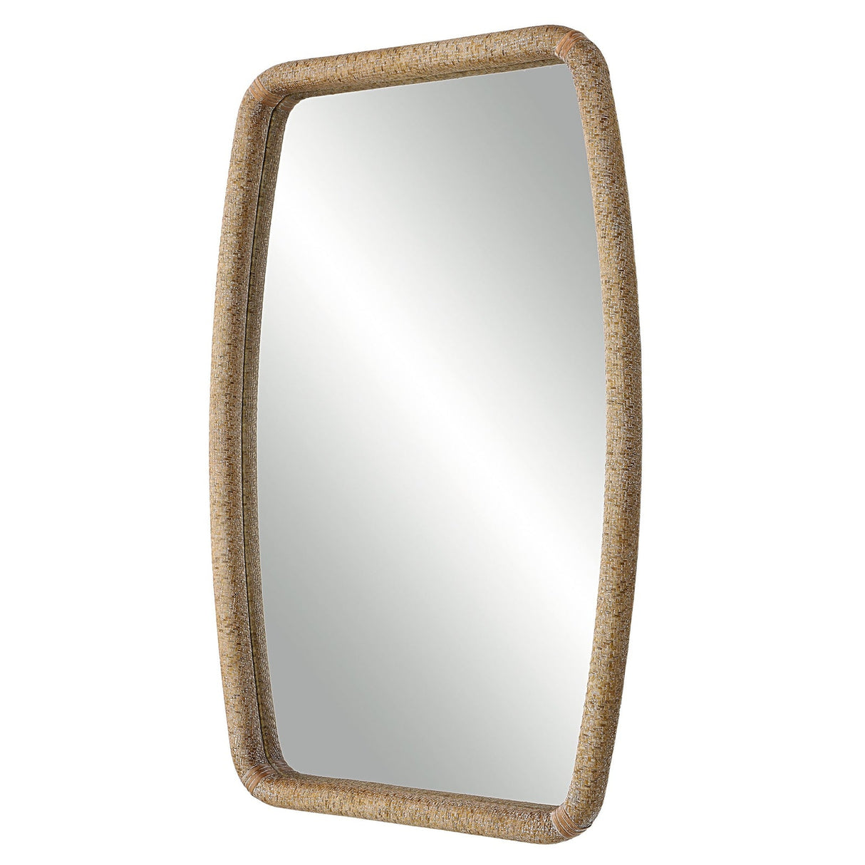 Uttermost Tiki Rattan Mirror - Home Elegance USA