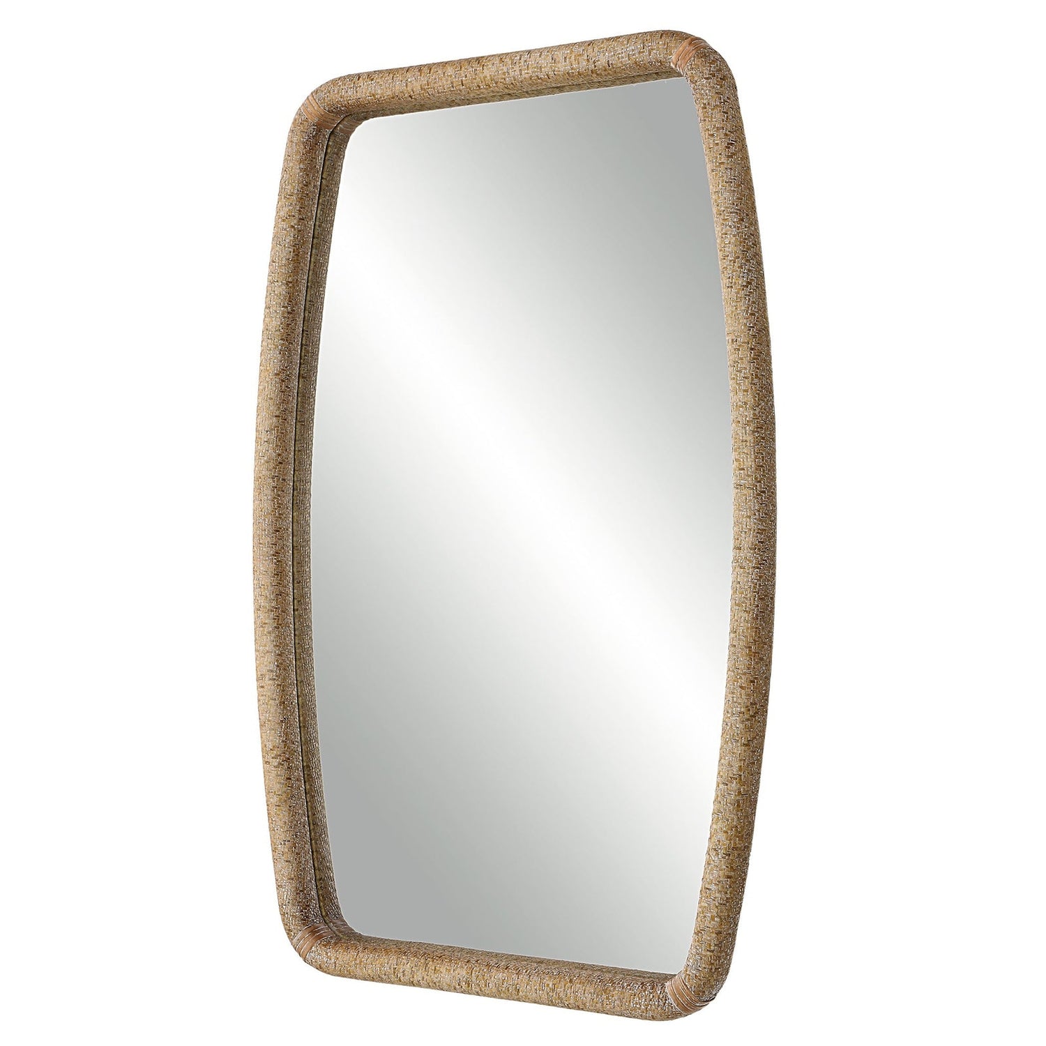 Uttermost Tiki Rattan Mirror - Home Elegance USA