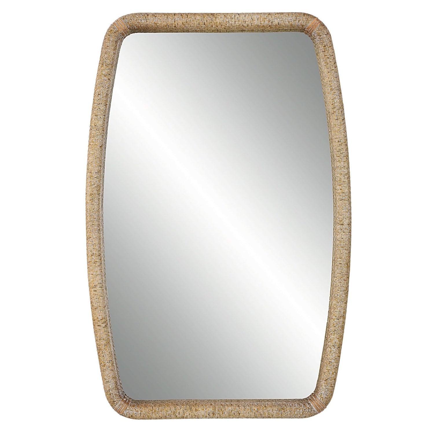 Uttermost Tiki Rattan Mirror - Home Elegance USA