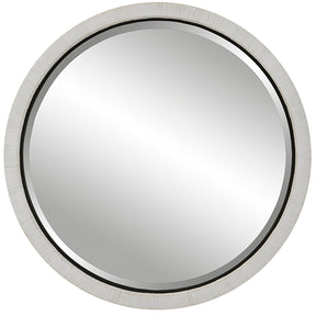 Uttermost Granada Whitewash Round Mirror - Home Elegance USA