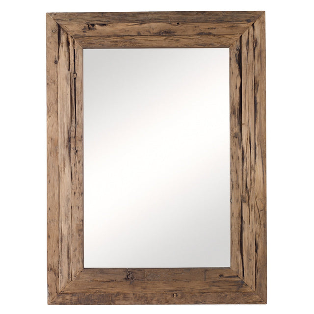 Uttermost Rennick Rustic Wood Mirror - Home Elegance USA