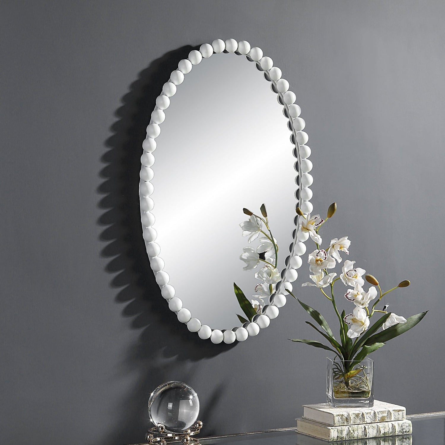 Uttermost Serna Oval Mirror - Home Elegance USA