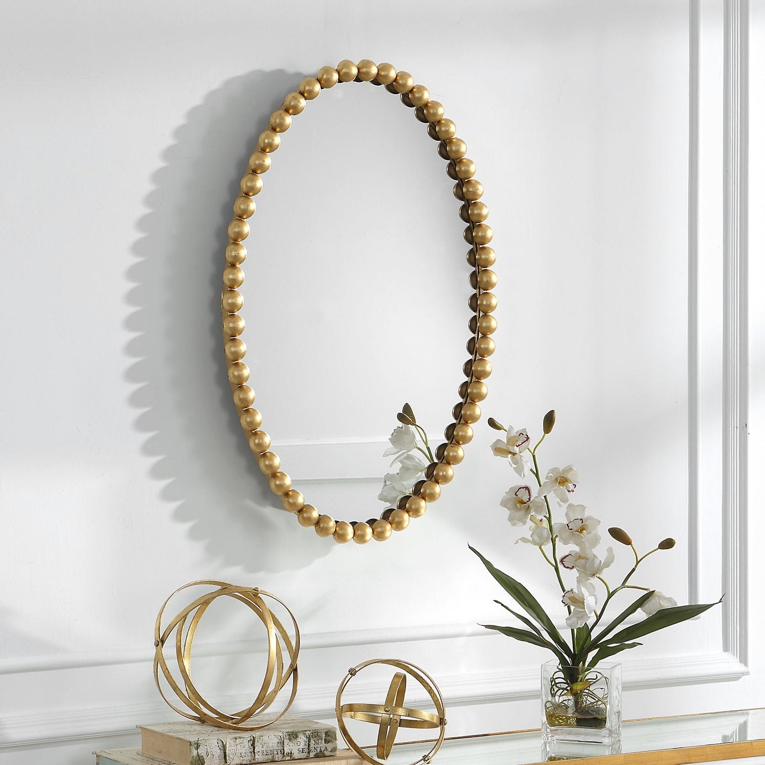 Uttermost Serna Oval Mirror - Home Elegance USA