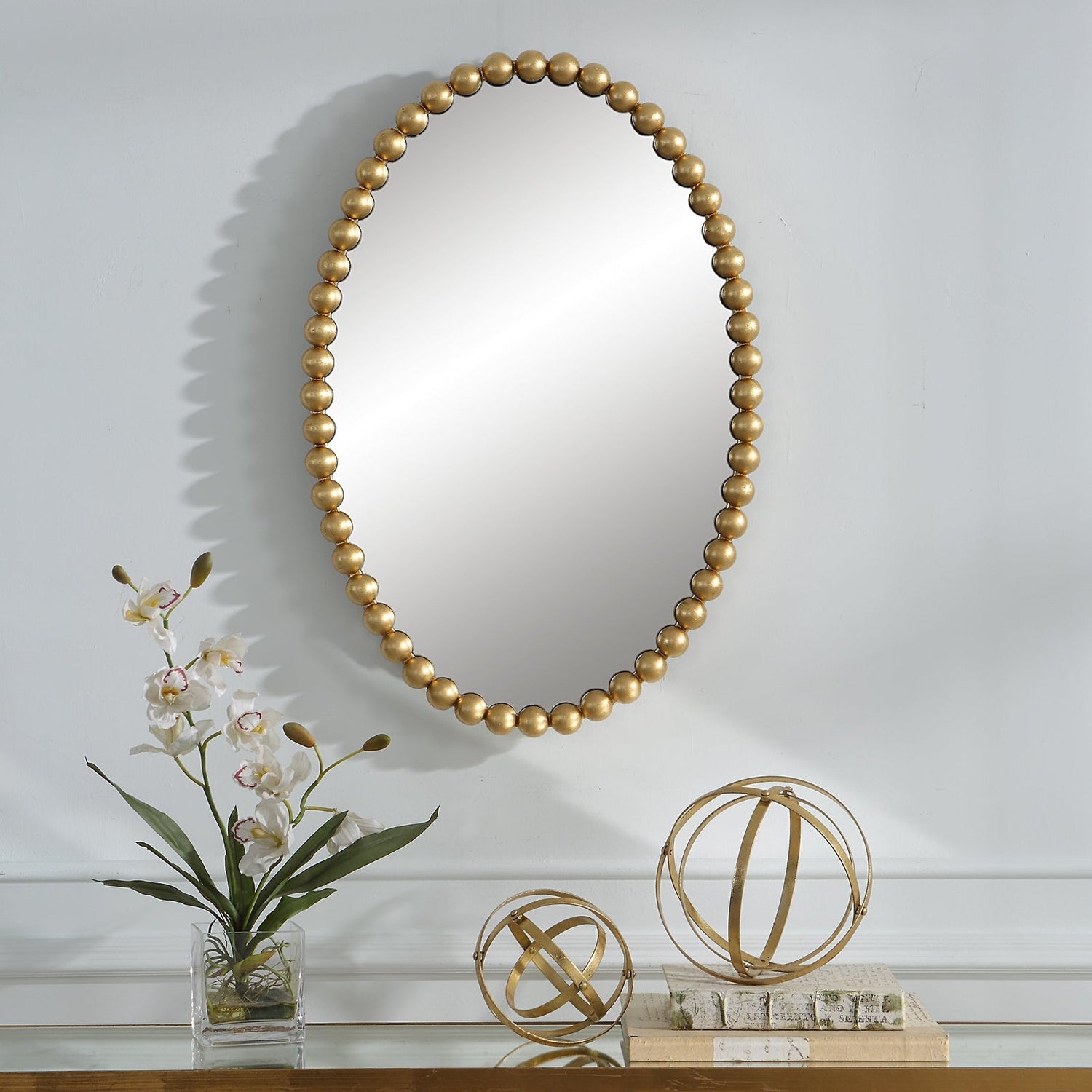 Uttermost Serna Oval Mirror - Home Elegance USA