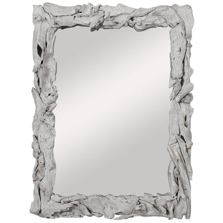 Uttermost Rio Whitewash Teak Mirror - Home Elegance USA