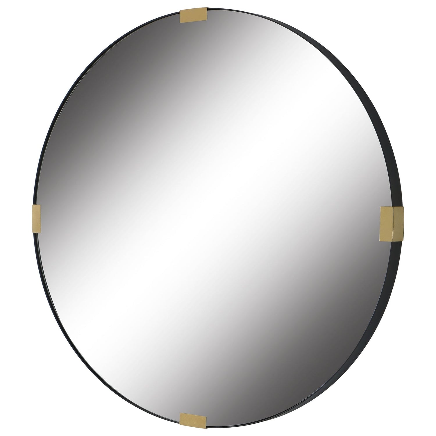 Uttermost Clip Modern Round Mirror - Home Elegance USA