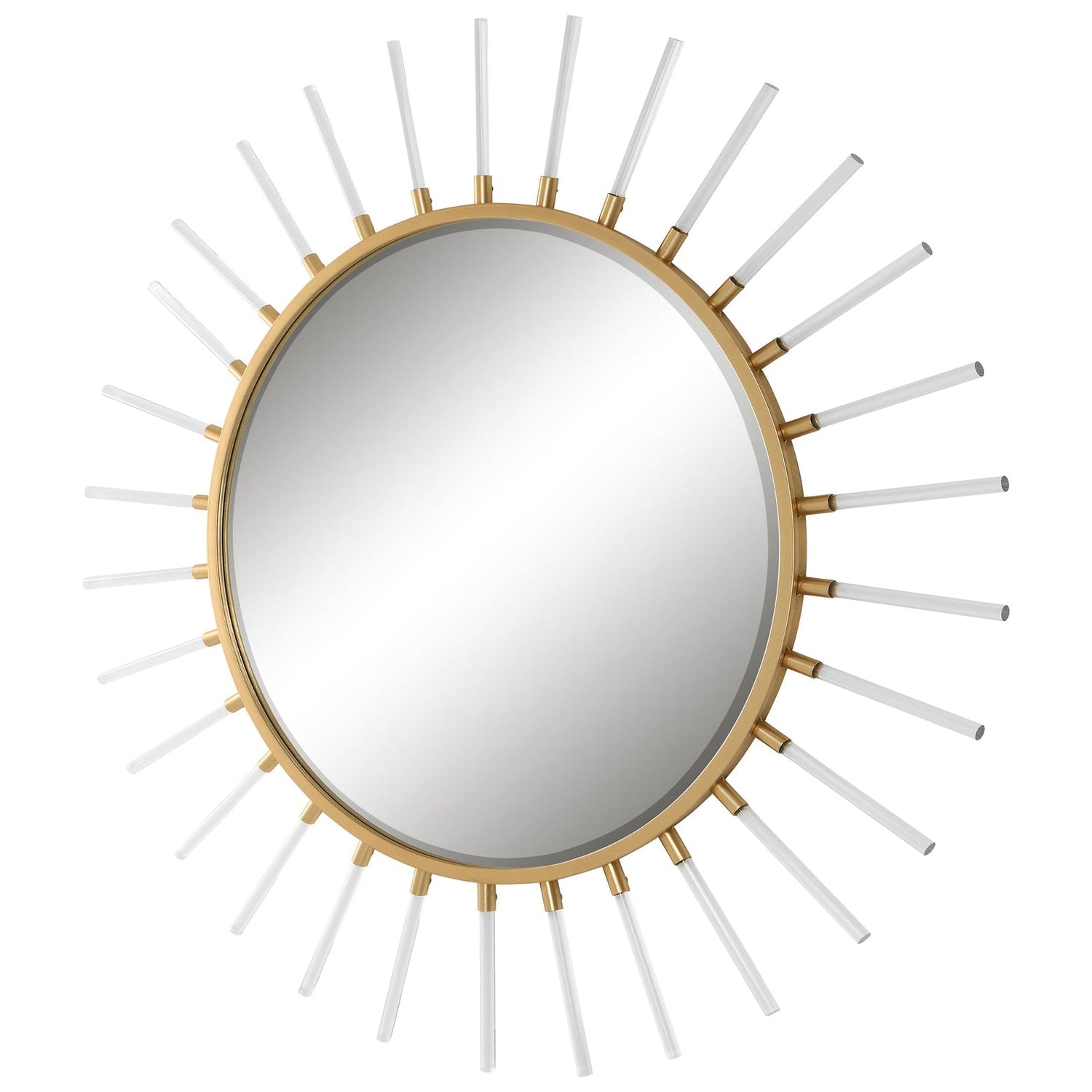 Uttermost Oracle Round Starburst Mirror - Home Elegance USA