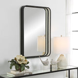 Uttermost Santa Cruz Inner White Rope Mirror - Home Elegance USA