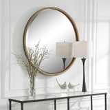 Uttermost Ranchero Natural Rope Round Mirror - Home Elegance USA