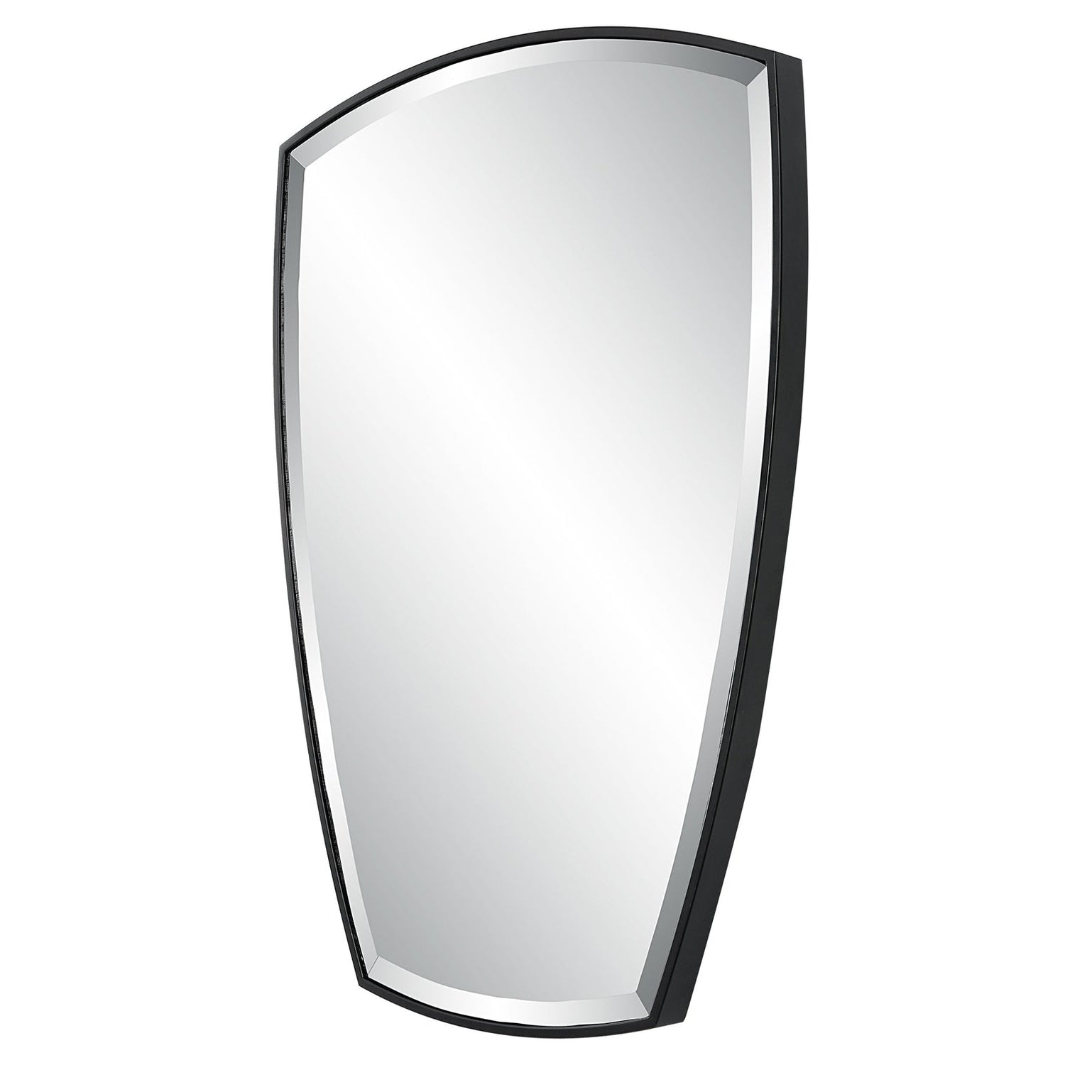 Crest Curved Iron Mirror | Uttermost | Home Elegance USA