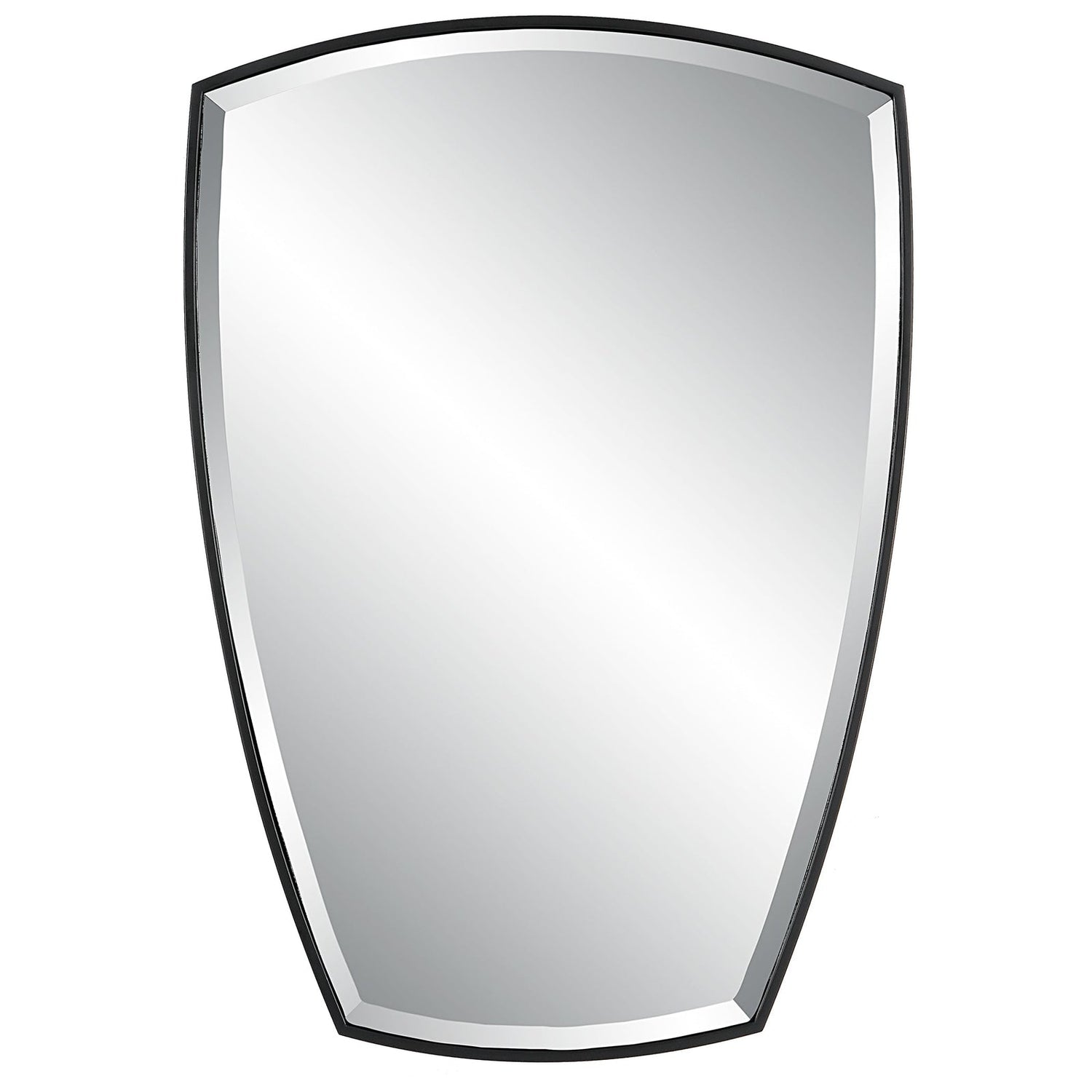 Crest Curved Iron Mirror | Uttermost | Home Elegance USA