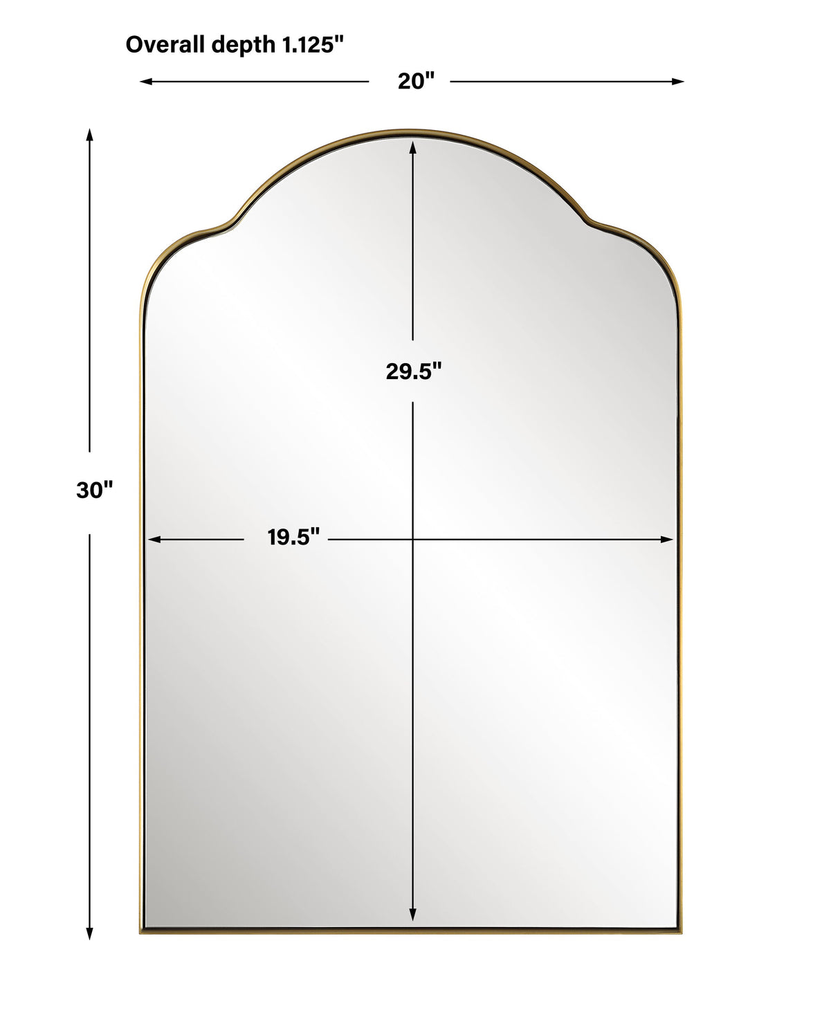 Uttermost Sidney Arch Mirror - Home Elegance USA