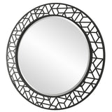 Uttermost Mosaic Metal Round Mirror - Home Elegance USA