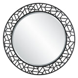 Uttermost Mosaic Metal Round Mirror - Home Elegance USA
