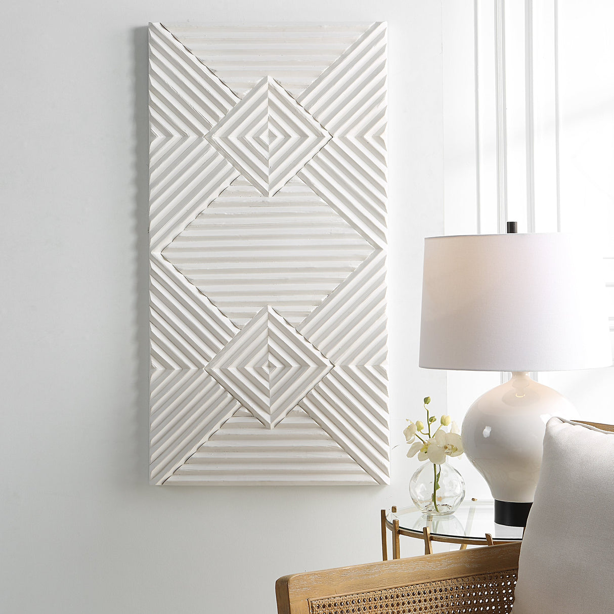 Uttermost Nexus Wood Geometric Wall Decor - Home Elegance USA